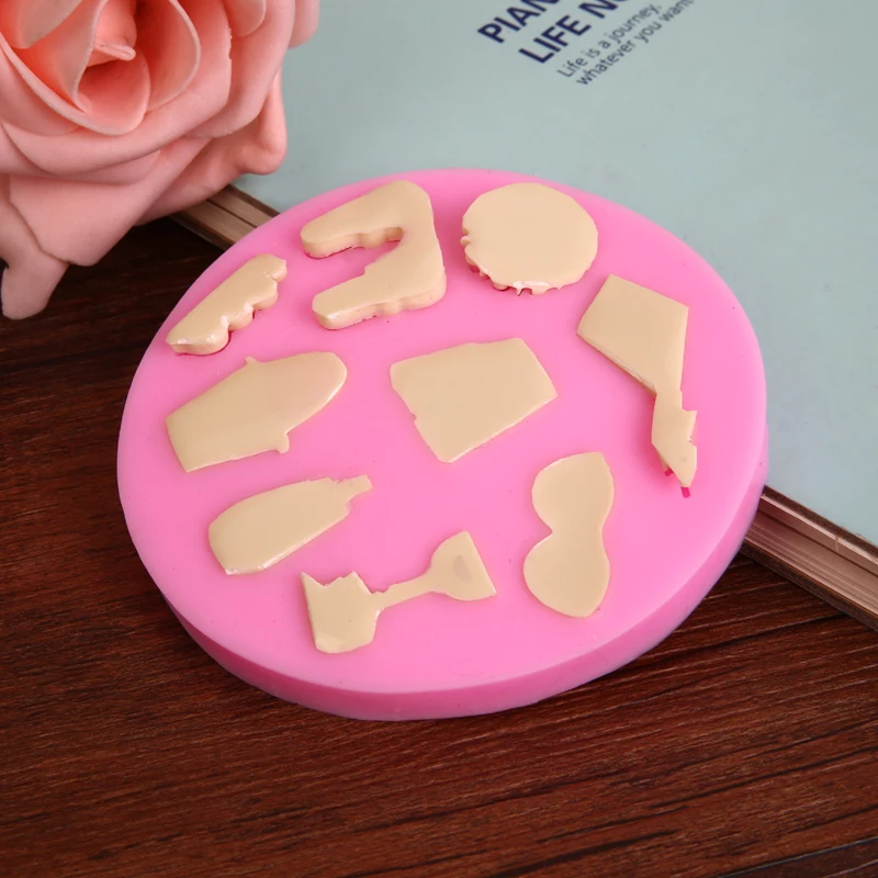 Silicone Mold clay model Fondant silicone molds Cakes Decoration Sugar Craft Tool baking tools