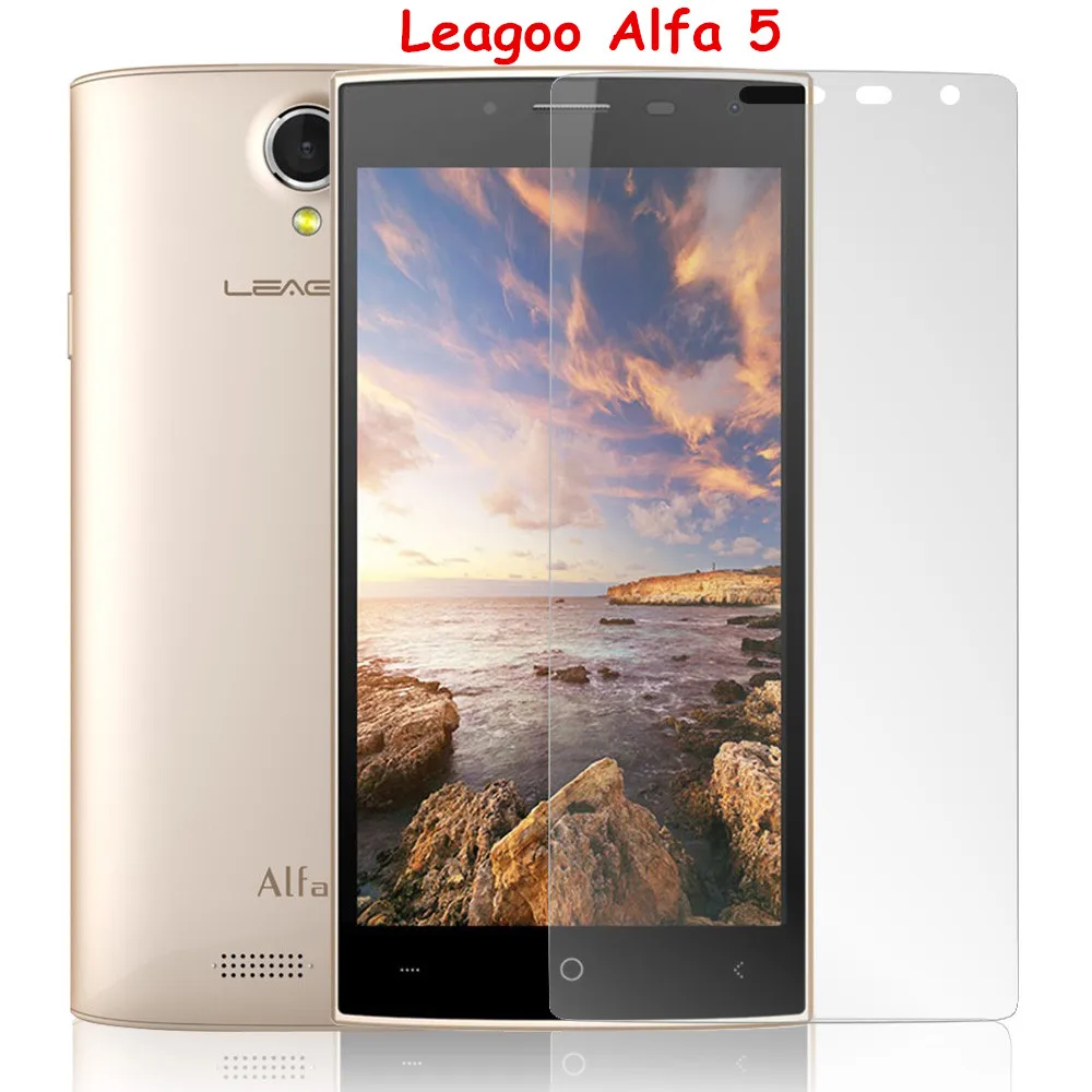 Высокопрочное стекло 9H для Leagoo Alpha 5 Взрывозащищенная защитная пленка ЖК экрана