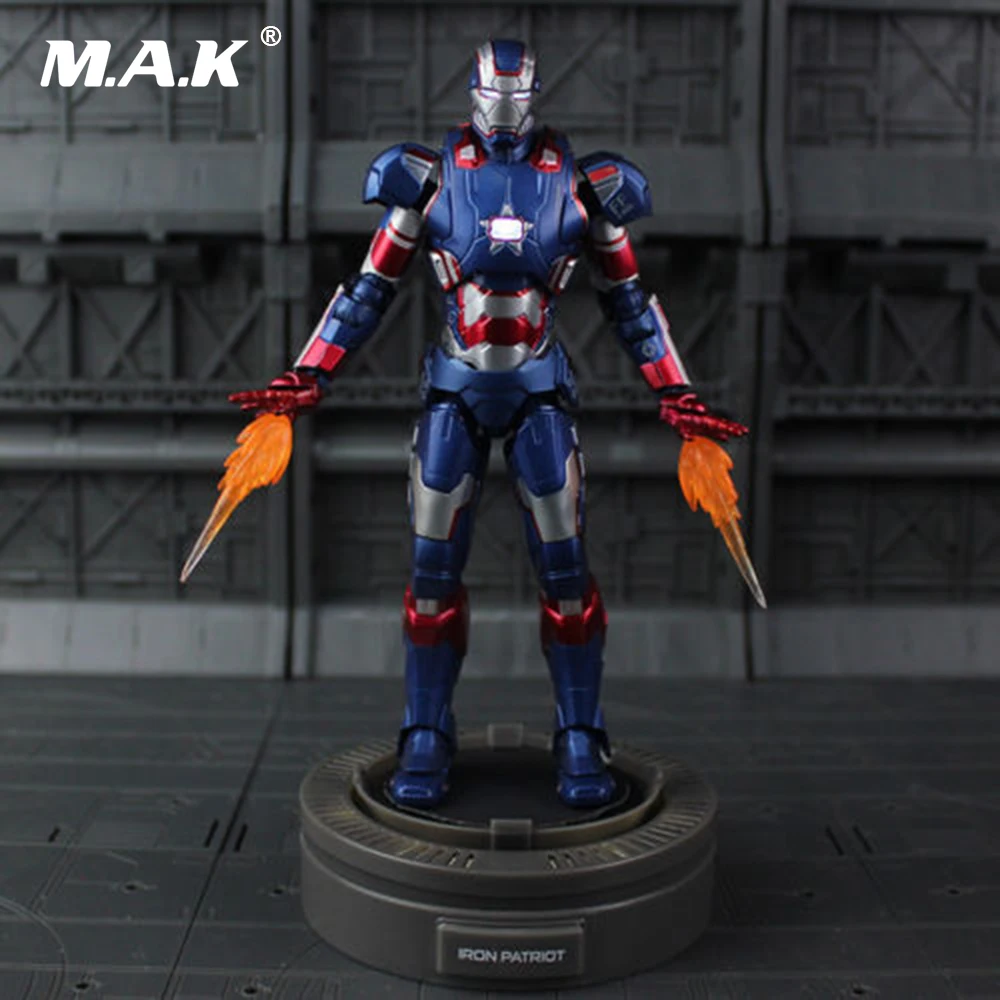 

For Collection 1:12 Diecast Play Imaginative Super Alloy Iron Man 3 Steel Patriot Figure Model Toys for Children kid Gift