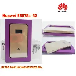 Huawei e5878s-32 4 г LTE разблокировать Wi-Fi роутера e5878 LTE 4 г 3 г dongle 150 Мбит/с FDD 4 г LTE MIFI Мобильный маршрутизатор