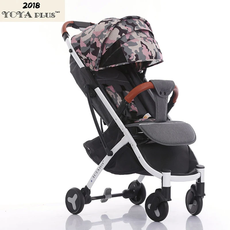 2018 YOYAPLUS baby stroller light folding umbrella car can sit can lie ultra-light portable on the airplane