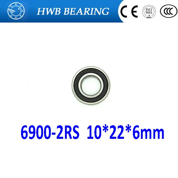 6900 61900 Bearing 10x22x6mm Ceramic Ball Bearing