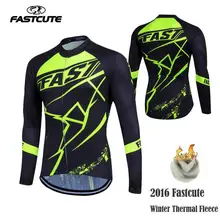 Fastcute 2017 Cycling Jersey Winter Long Bike Bicycle Thermal Fleece Ropa Roupa De Ciclismo Invierno Hombre Mtb Clothing #FL-005