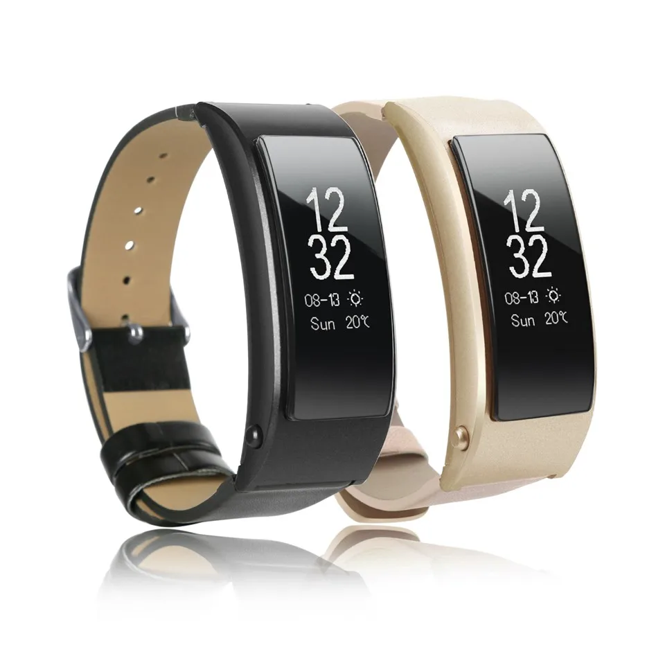 

Smart Talk band Wristband Heart Rate Bluetooth headset Answer/End Call Run Sleep Auto Track Alarm Message PK Talkband B3 for Men