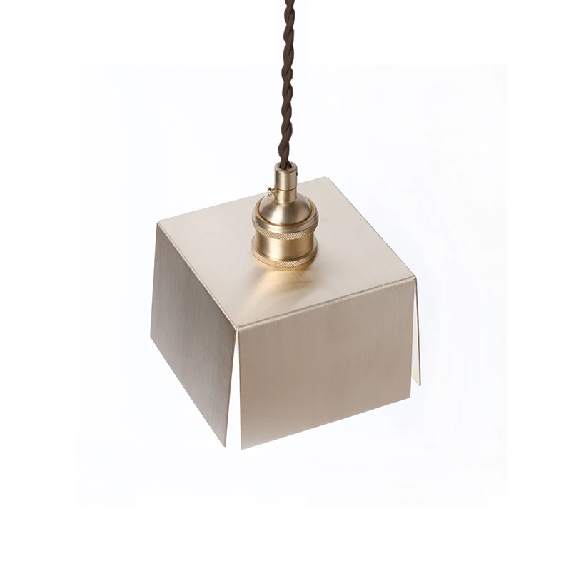 Dining Lights LED Hanging Lamp Loft Vintage Light Fixtures Copper Pendant Lights Home Lighting Bedroom Luminaire Suspende