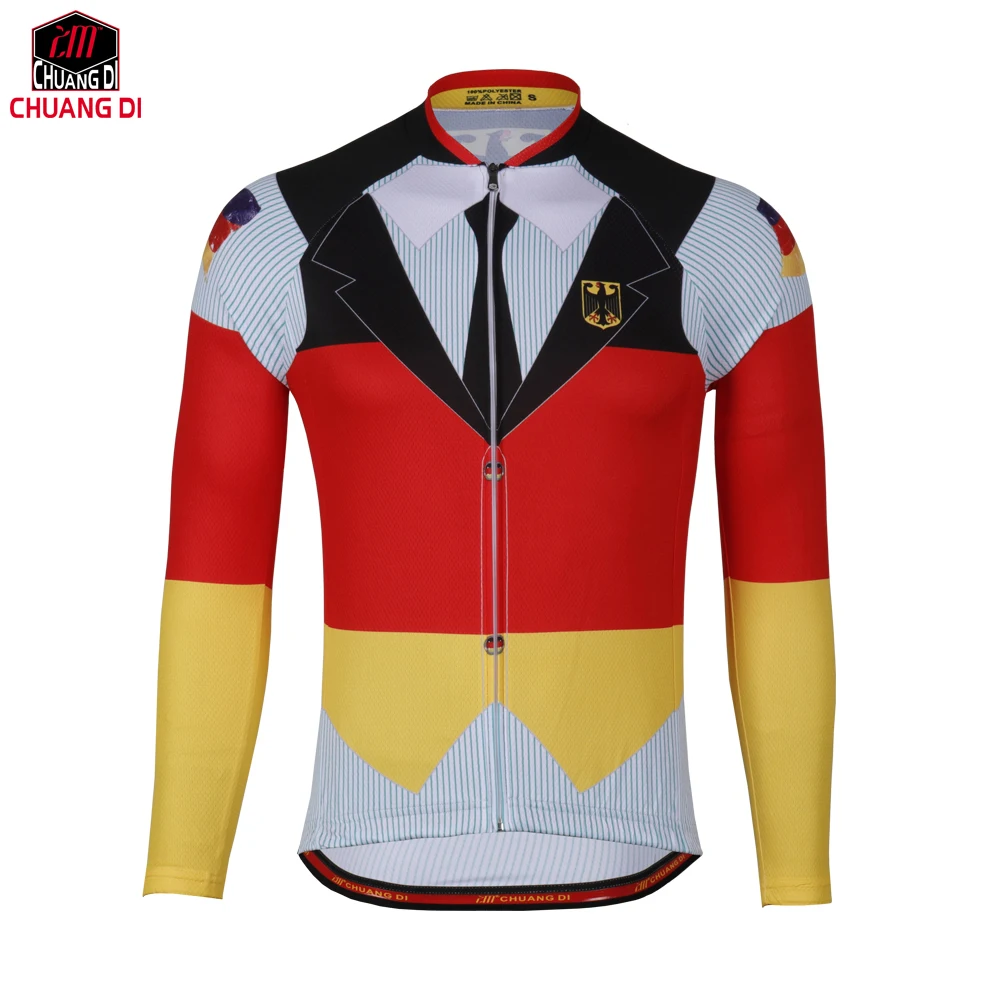 Buy Germany Quick Dry Breathable Cycling Jersey Long