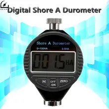 Тестер твердости 0~ 100HA цифровой Shore A твердость дюрометр тестер шин Резина ЖК-дисплей метр