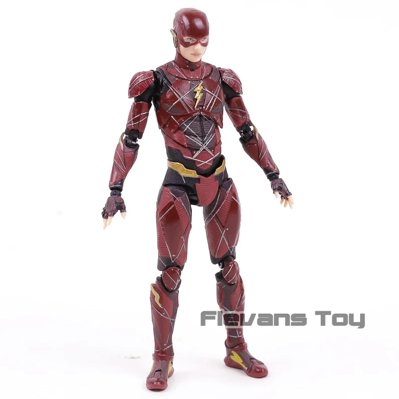 DC Comics Justic League MAFEX 058 флэш-Фигурка Игрушка Кукла Brinquedos фигурные коллекционные модели подарок