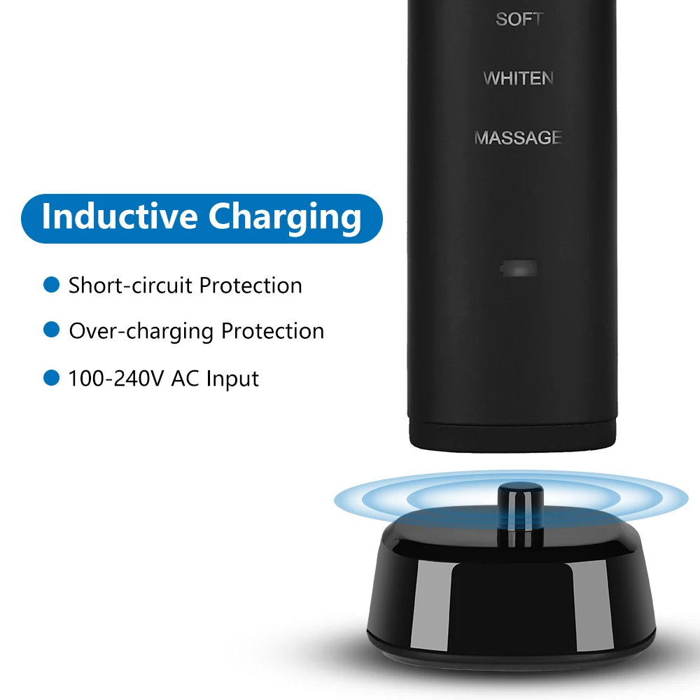 Sonic Electric Toothbrush Electric Toothbrush Rechargeable Ultimate Cleaning Whitening Advanced Safeguard Ultrasonic Tooth Brush Sonic Electric Toothbrush Electric Toothbrush Rechargeable Ultimate Cleaning Whitening Advanced Safeguard Ultrasonic Tooth Brush