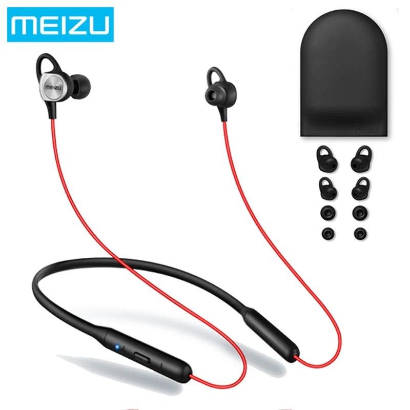 Meizu EP52, беспроводные Bluetooth 4,1, спортивные наушники, стерео гарнитура, водонепроницаемая, IPX5, с микрофоном, поддержка Apt-X, 8 часов воспроизведения