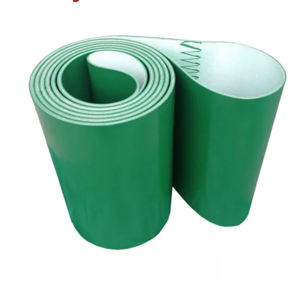 

970x60x3mm Green Industrial Transmission Line Belt Conveyor PVC Belt