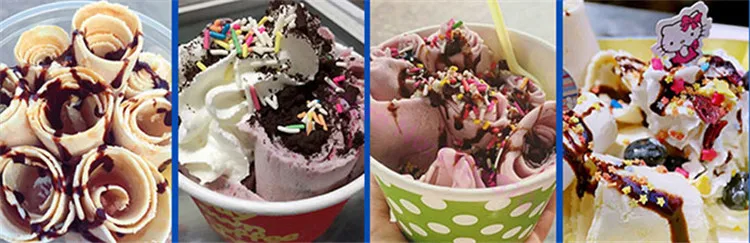 Машина для жарки мороженого SHIPULE машина круглая с 3 коробками|ice pan|fry ice panice pan machine |