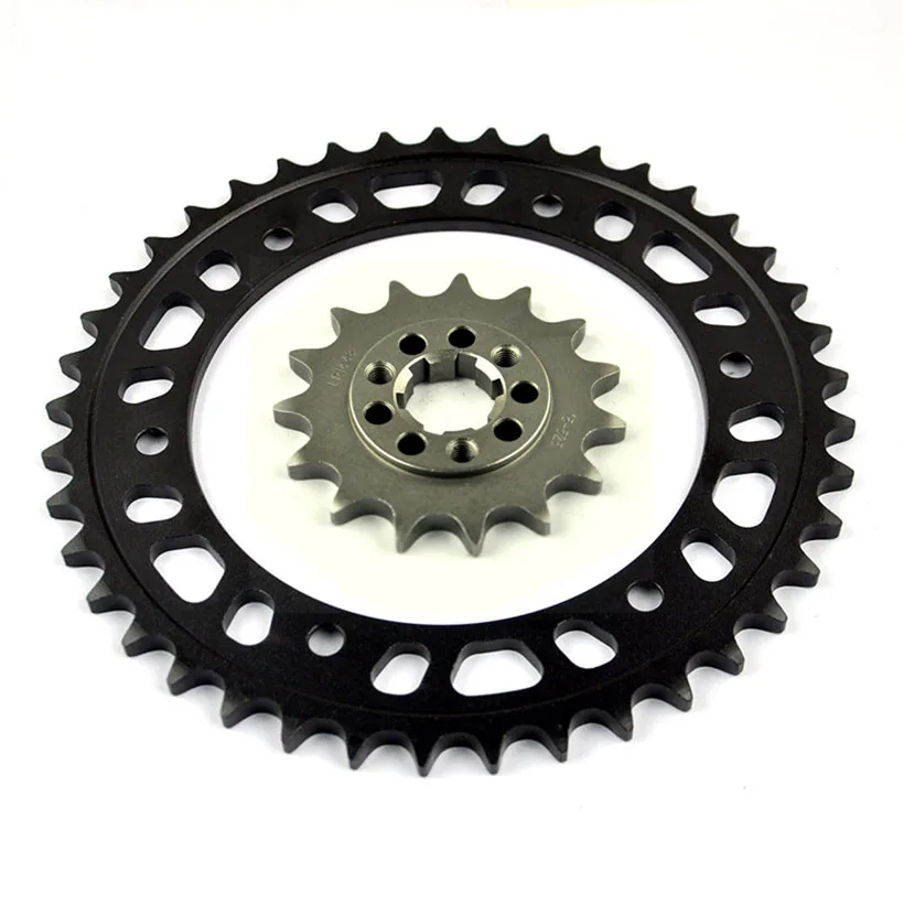 LOPOR Motorcycle Front Rear Sprocket Kit Set for DR650SE 1996 2016