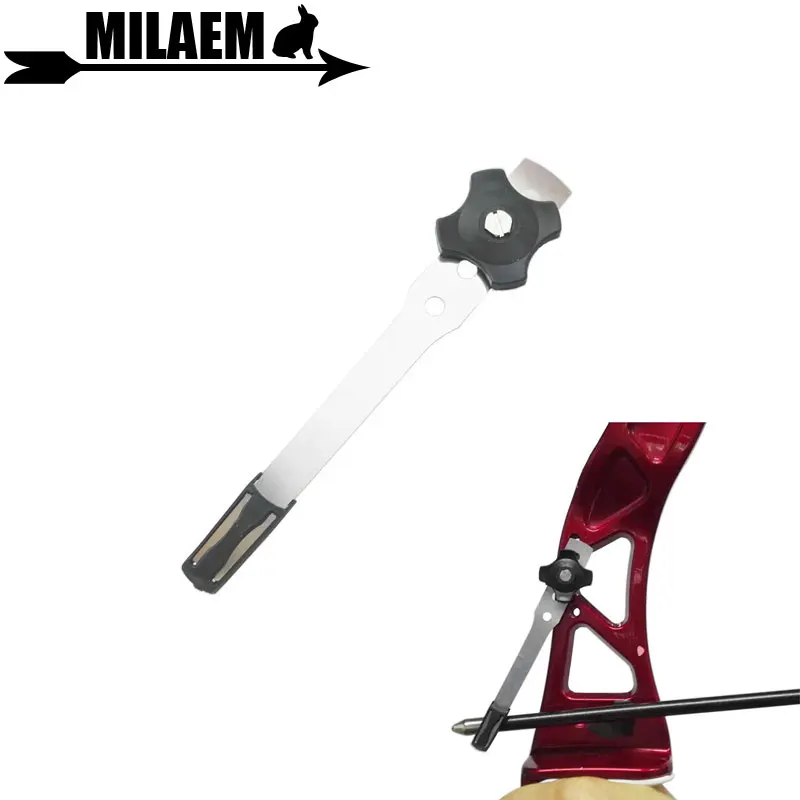 1pc Archery Clicker Recurve Bow Adjustable Aluminum Clicker For