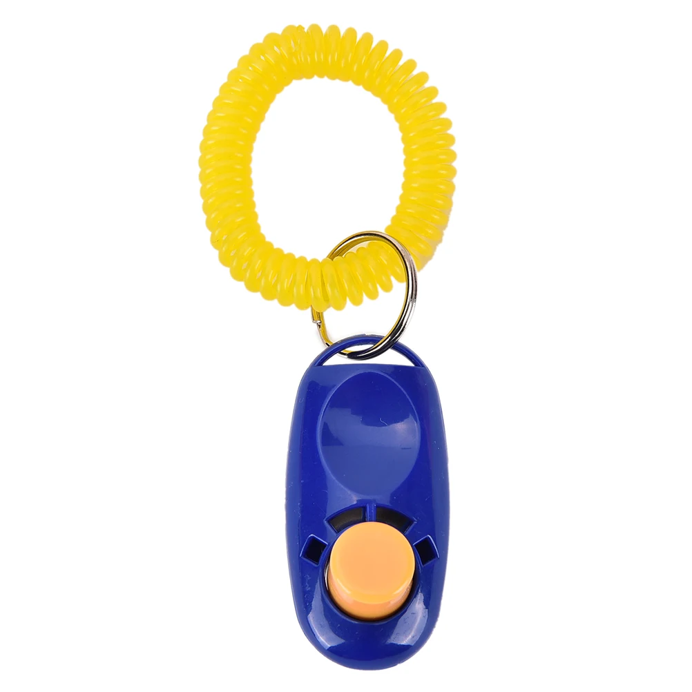 

Ultrasonic Dog Pet Bird Whistle Click Clicker Training Trainer Aid Guide 10 Colours