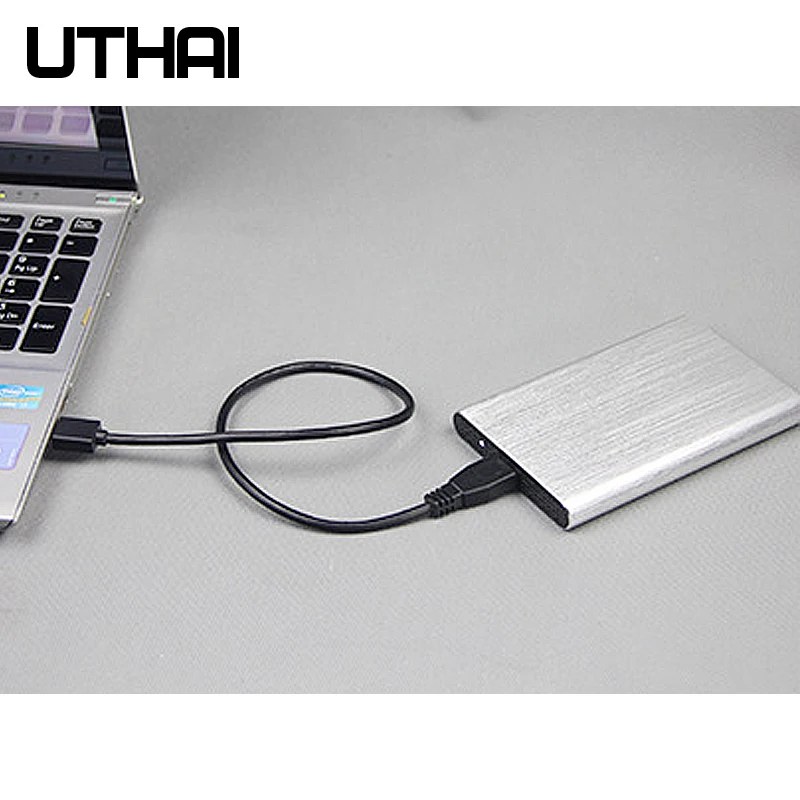 UTHAI G14 USB3.0 корпус для жесткого диска чехол из алюминиевого сплава 2,5 дюйма для Sata Чехол для мобильного телефона для жесткого диска алюминиевый чехол s