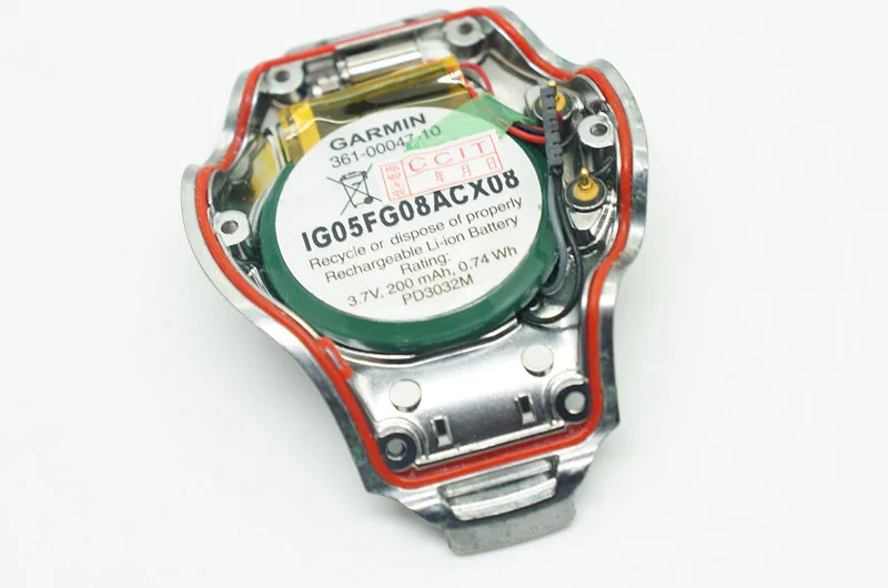 Оригинальный литий ионный аккумулятор для Garmin Forerunner 610 GPS Watch с нижней