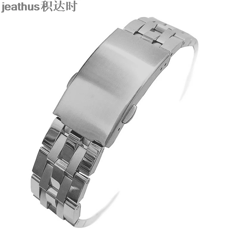 Сменный Браслет Jeathus из нержавеющей стали для часов tissot 1853 PRC200 T461 T014 T17 твердый