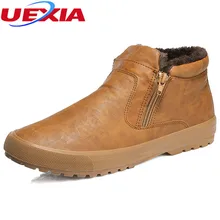 UEXIA New Men Causal Shoes Winter Front Ankle Shoes Man Casual High Top Leisure Breathable For Male Footear Loafers Flats Bottes