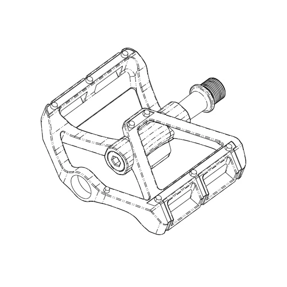 Педаль для горного велосипеда, MTB, шоссейный велосипед, ультралегкие педали, ось из алюминиевого сплава, 9/16 дюймов, велосипедная педаль с подшипником