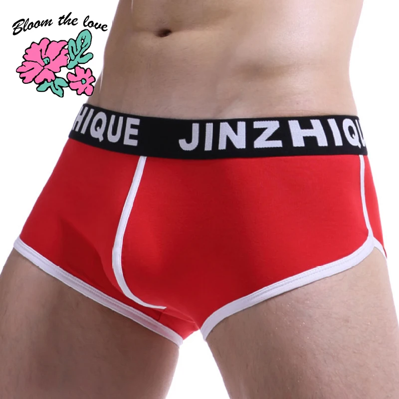 

[Bloom the love] New Erkek Boxer Men Underwear Mens Cuecas Masculina Cotton Bokserki Man Boxers Boxershorts Size M-3XL 041801