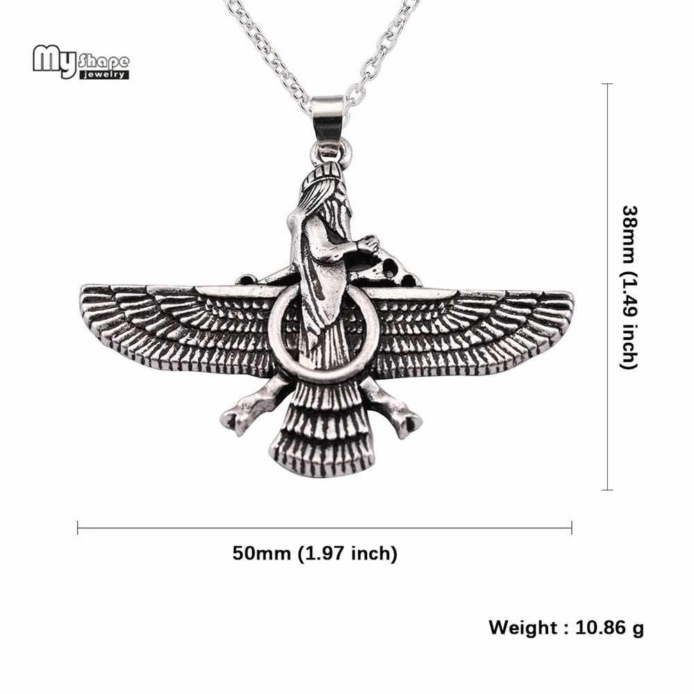 Мужская и женская одежда ожерелье из серии My Shape Ahura Mazda Religion Pandent State|Цепочки| |