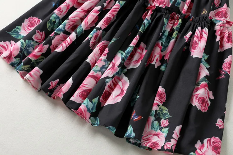 One word led elastic waist dress (9)