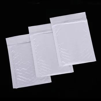 

50pcs White Pearl Film Bubble Envelope Courier Bags Waterproof Packaging Bag Mailing Shipping Envelopes Anti-Shock Bubble Bags