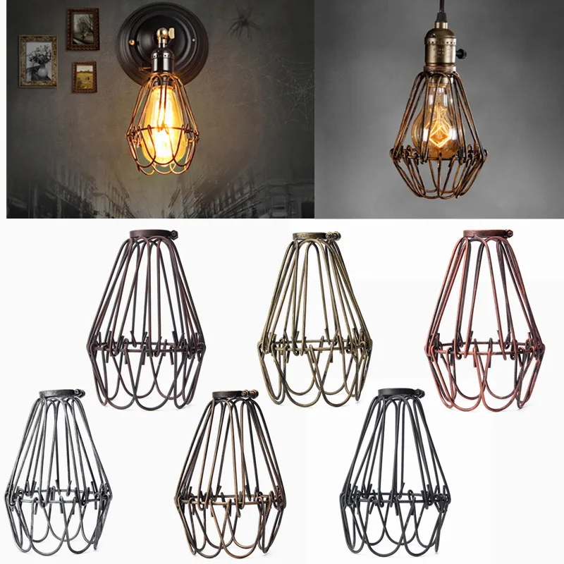 Retro Vintage Industrial Lamp Covers Pendant Trouble Light Bulb ... Retro Vintage Industrial Lamp Covers Pendant Trouble Light Bulb ...