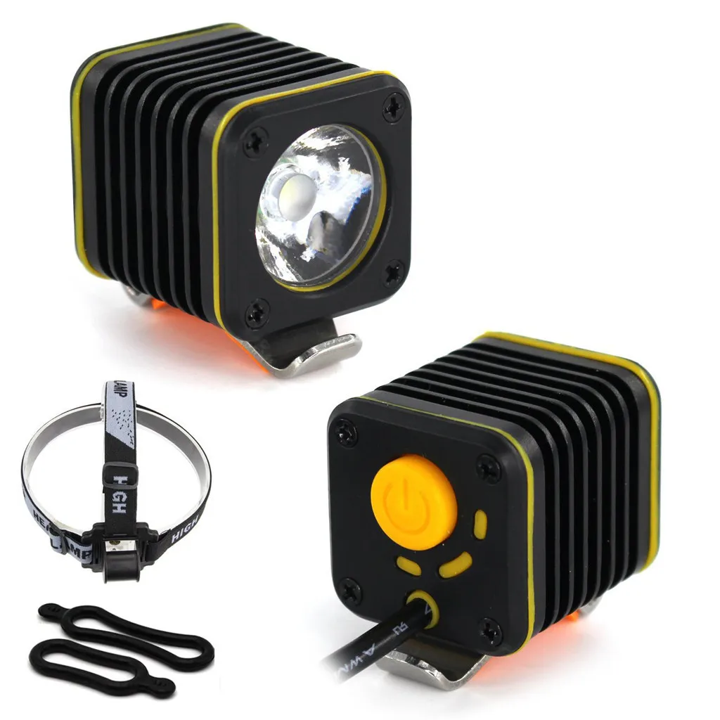 

USB 3modes T6 LED MINI BICYCLE LIGHT HEAD TORCH BIKE MOUNTAIN LAMP