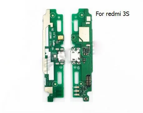 USB разъем для зарядного устройства гибкий кабель для xiaomi redmi 1s/2 redmi 3 3 s/4 redmi note 3g/4G note 2 Micro Dock Соединительная плата - Цвет: redmi 3s