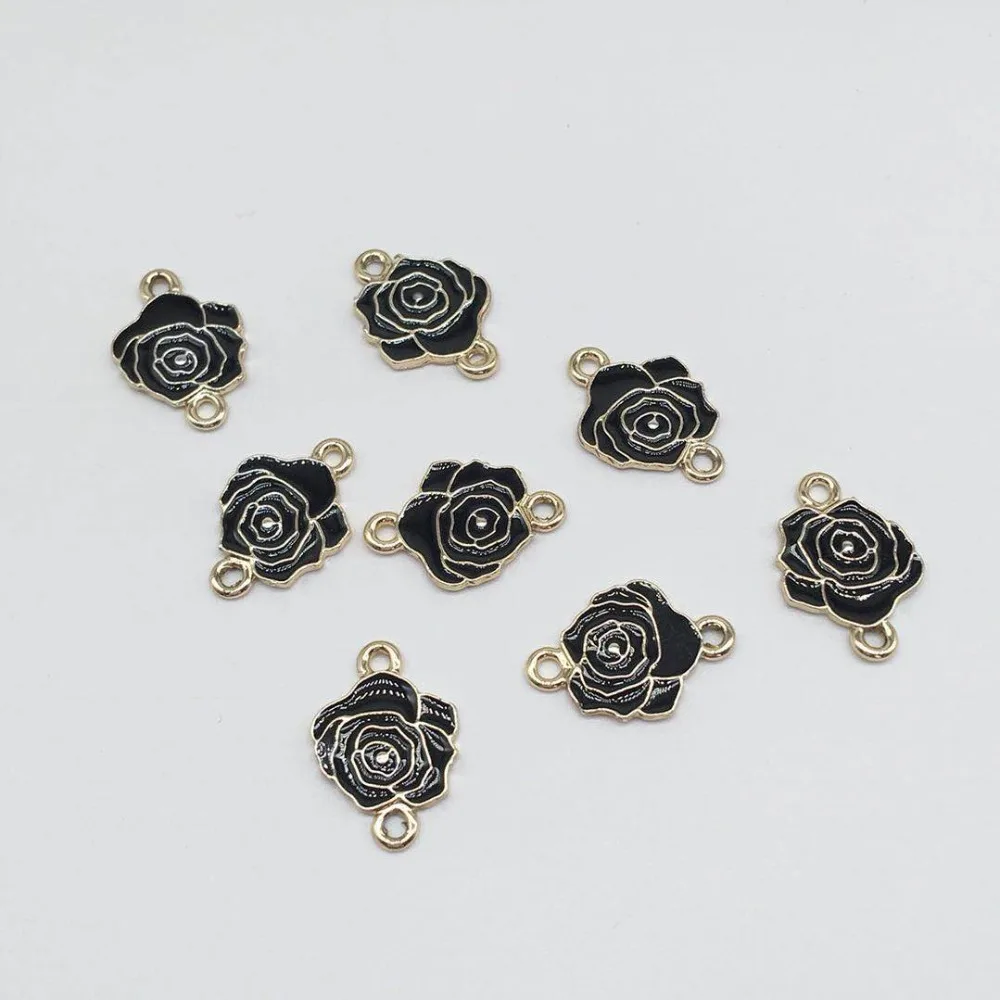 7 шт. винтажные подвески в виде Розы | Украшения и аксессуары