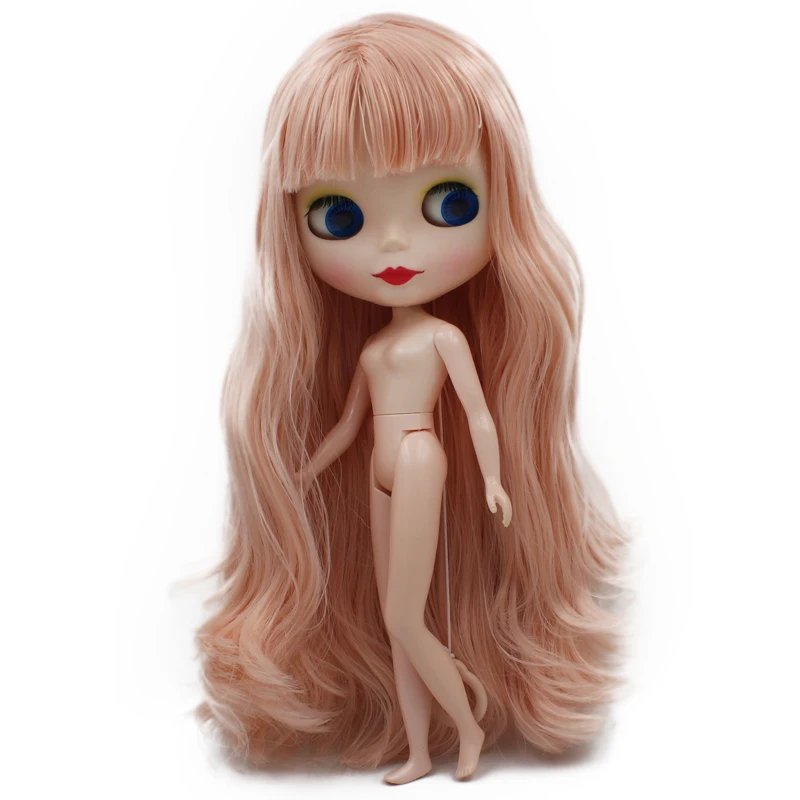 

Blyth BJD doll, Blyth Doll Nude Customized Frosted Face Dolls Can Changed Makeup and Dress DIY, 12 Inch Ball Jointed Dolls 05