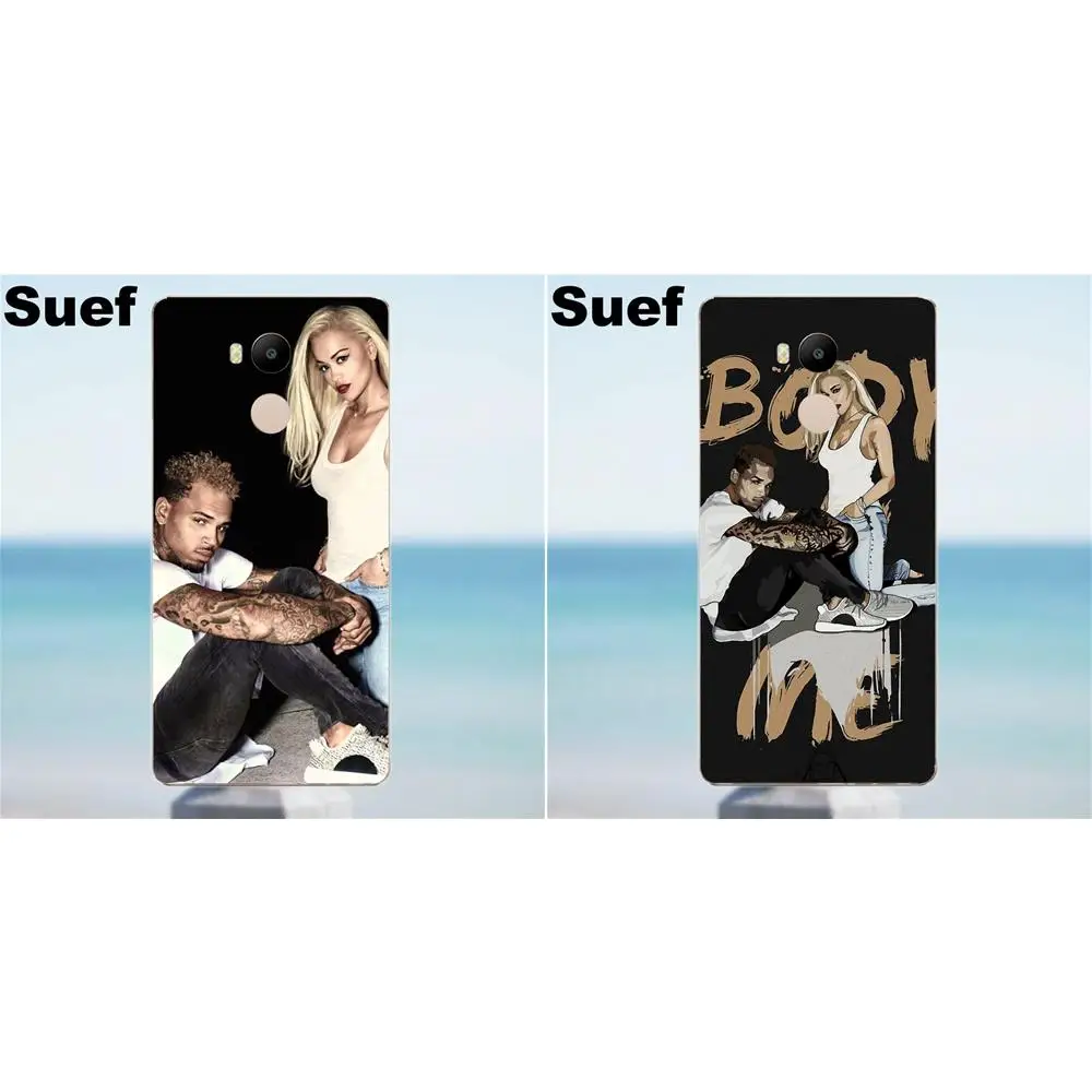 Suef чехлы из ТПУ Rita Ora F Chris коричневый корпус на Me для Xiaomi Redmi 4 3 3S Pro Mi3 Mi4 Mi4i Mi4C Mi5 Mi5S Mi