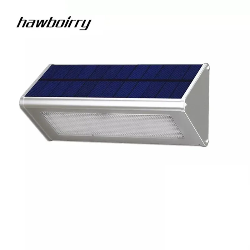 

HAWBOIRRY 48LEDS Lithium Battery Solar Light Automatic Radar Induction Wall Light Garden Light Garden Corridor Light