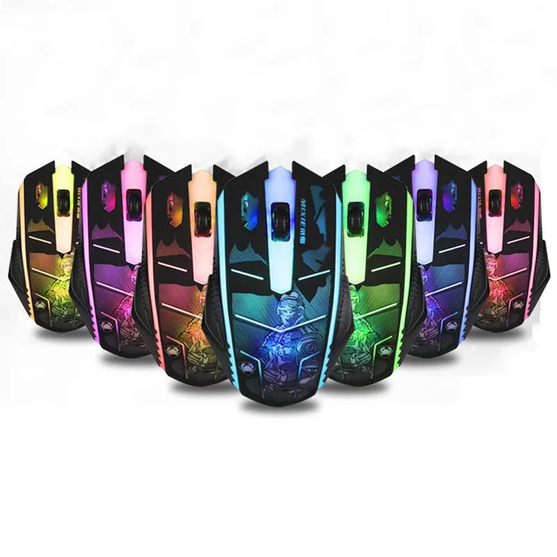 

USB Gaming Mouse 16400DPI 19 buttons ergonomic design for desktop computer accessories programmable Mice gamer lol PC