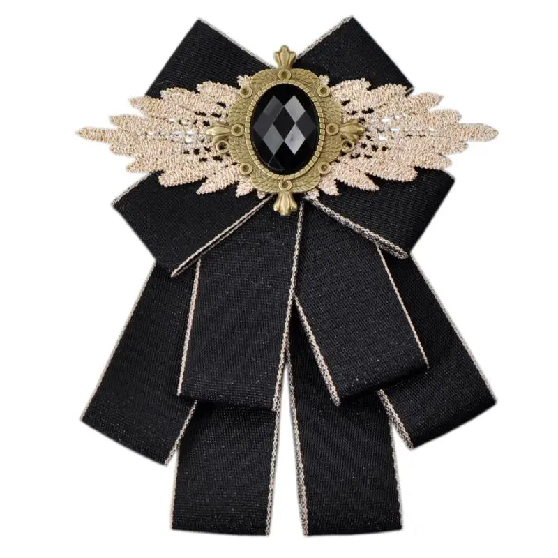 В английском стиле ткань Стразы галстук-бабочка Свадебный жениха Bridesman туфли с украшением-бантом для свадьбы галстуком-бабочкой нагрудный платок подарочный набор для Для мужчин аксессуары