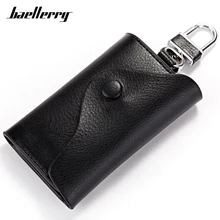 Genuine Leather Key Chain For Men High Quality Key Holder Wallet Male Car Keys Cover Organizer Man Key Case Bag