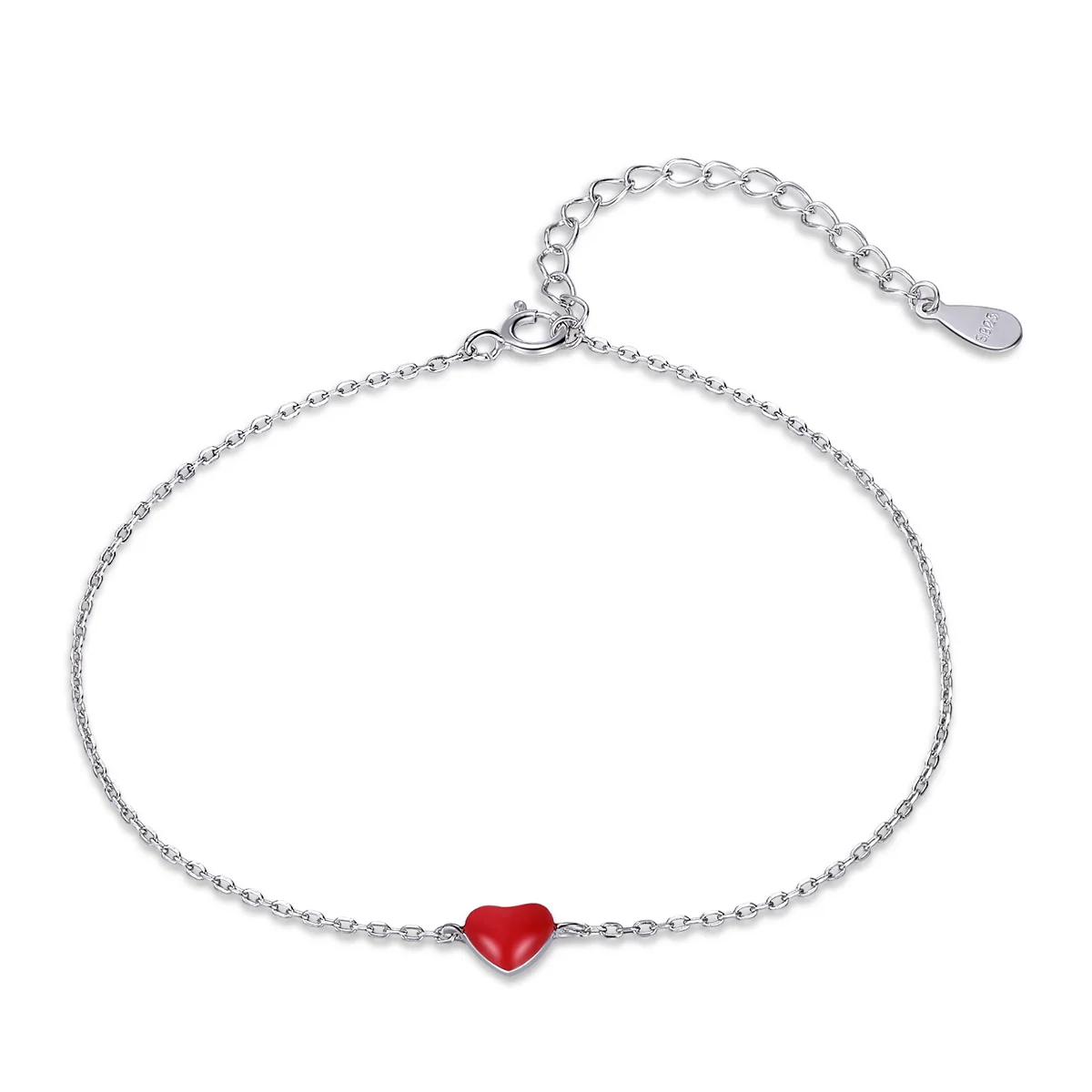 Jiayiqi DIY 100% 925 серебряный браслет Дамская мода подарок на день Святого Валентина