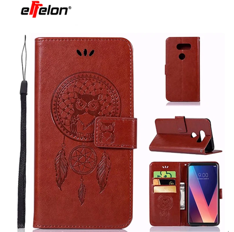 

New For Phone Case LG V30 Cover Flip Leather & TPU Holster Kickstand Case For LG V30 Case For LG V30 Card Slot Fundas 6.0inch