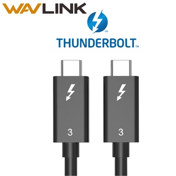 

Wavlink Thunderbolt 3 USB C Adapter Cable Type C to USB 3.0 Type-C Adapter for Samsung One Plus MacBook Pro S9/S8 USB-C Devices