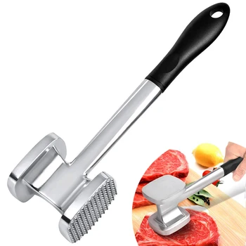 

Leeseph Meat Tenderizer Mallet, Dual-Sided Heavy Duty Hammer Tool & Chicken Pounder For Tenderizing, Flattening & Pounding