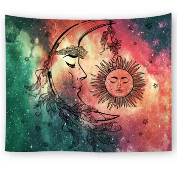 

AsyPets Starry Series Pattern Digital Printing Hanging Tapestry Wall Decoration