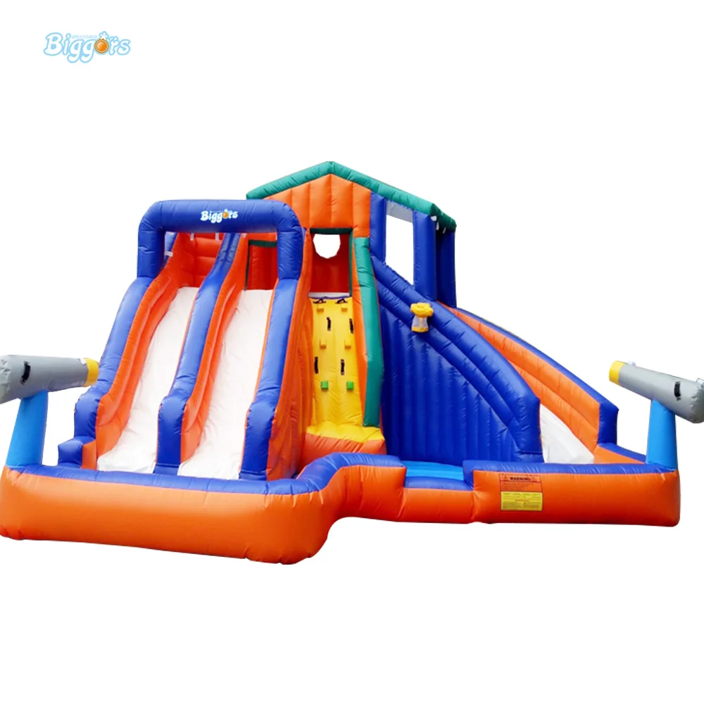 YARD Outdoor Inflatable Recreation 4 in 1 Inflatable Water Slide with