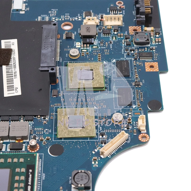 Материнская плата NOKOTION NAWE6 LA 5754P для ноутбука Lenovo G565 Z565 материнская S1 DDR3