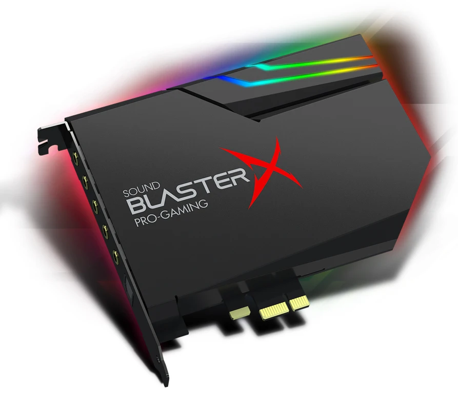 New Creative Sound BlasterX AE 5 Hi Resolution PCIe Gaming Sound Card