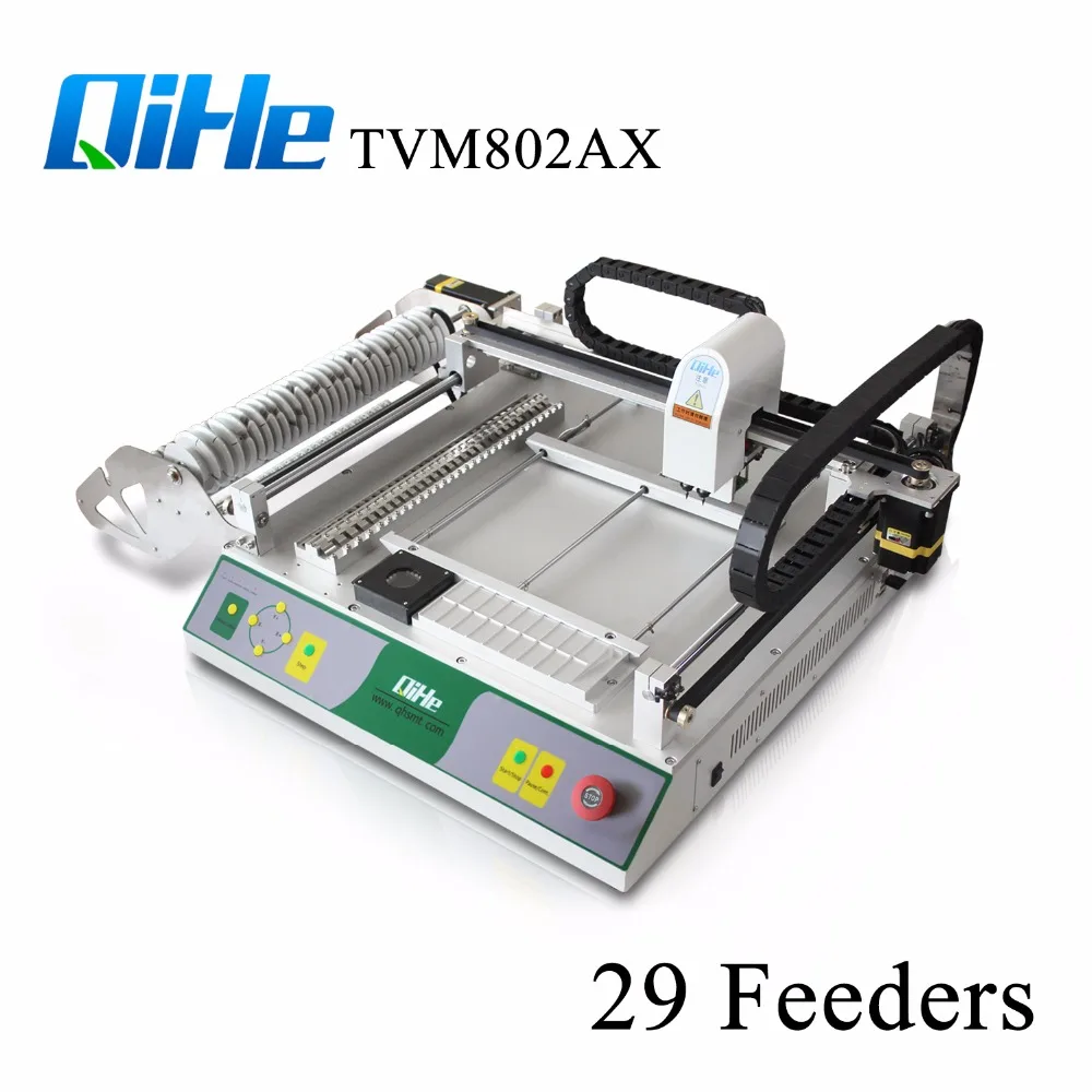 

Affordable SMT Desktop Pick and Place Machine with Camera QIHE SMT Production Line Energy-saving SMT Line