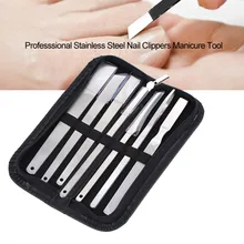 Профессиональный 7 шт./компл. кутикулы сухой устройство для удаления омертвевшей кожи Ноготь на пальце ноги нож для педикюра, забота о ногах, маникюр ногтей машинка для стрижки волос, пинцет для выщипывания