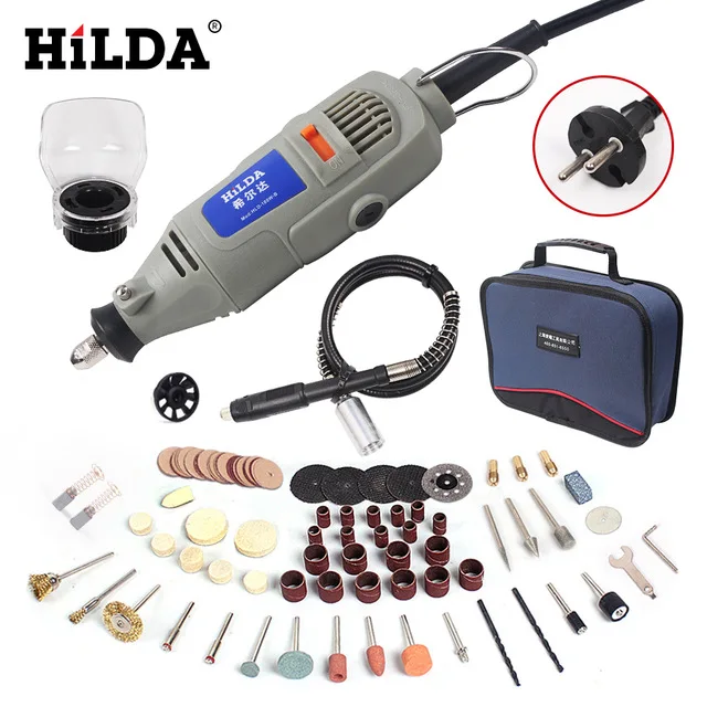 

HILDA 150W Power Tools Electric Rotary Tool Dremel style Mini Drill for Dremel tools Variable Speed 99 Pcs Accessories
