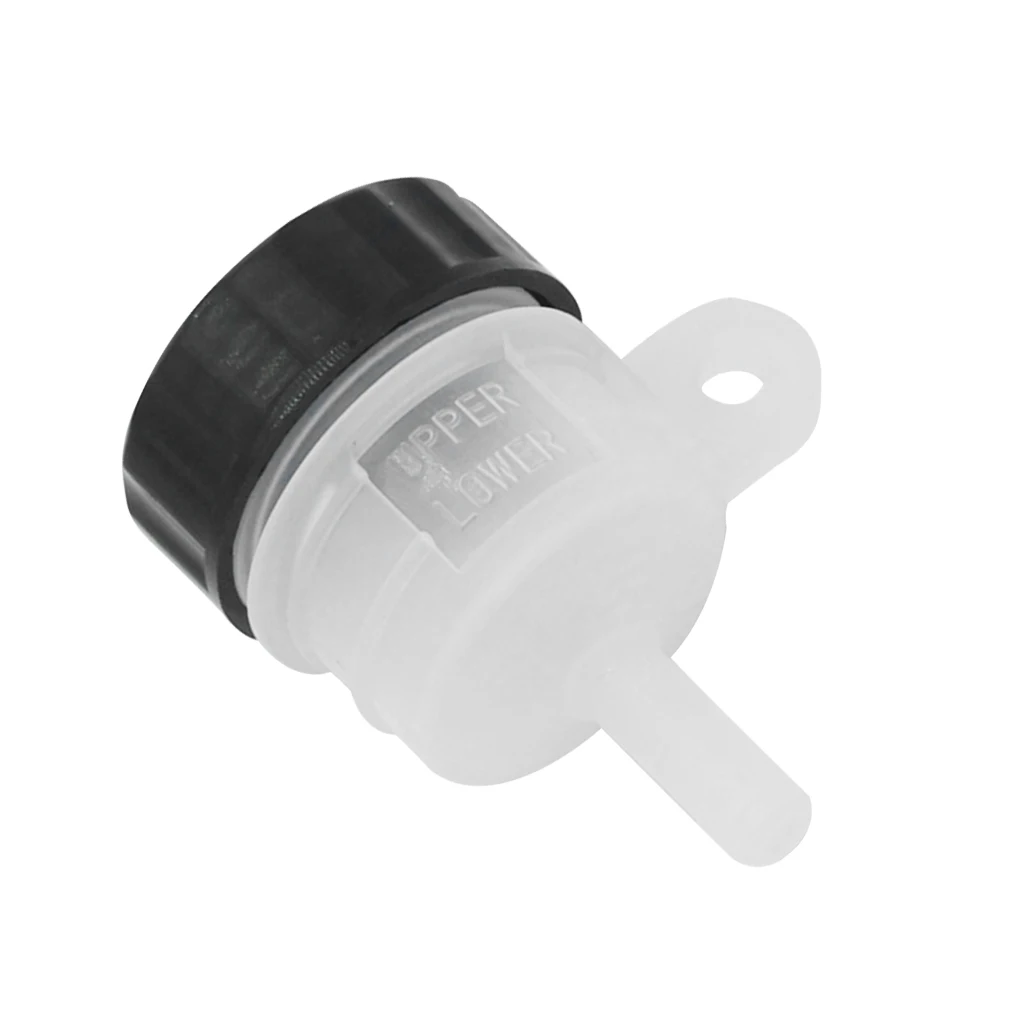 Universal Plastic Refit Motorcycle Foot Rear Brake Master Cylinder Tank Oil Cup Fluid Bottle Reservoir for Kawasaki